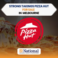 Prime Pizza Hut for Sale in Melbourne  Strong Sales |Low Rent image