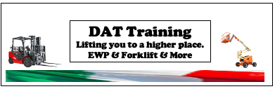DAT Training - EWPs, Forklift, Telehandlers, VOCs image
