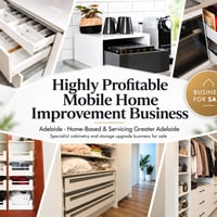 Highly Profitable Mobile Kitchen & Storage Upgrade Business image