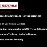 OZE RENTALS - CONSUMER GOODS RENTALS - JOIN & PROSPER - BE YOUR OWN LICENCEE! image