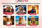 Online Pet Portrait Studio App - Highly Lucrative