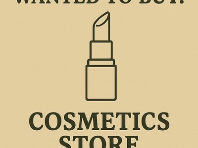 WANTED: Cosmetics Store in Australia - Buyer Ready image