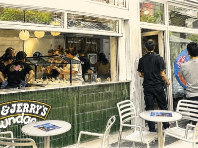 Ben & Jerry\'s Hardware Lane • Australia\'s First Sundae Shack • Melbourne CBD image