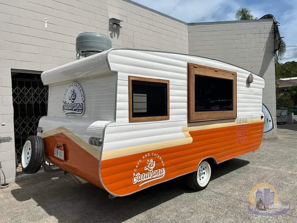 Iconic caravan cafe with established catering services