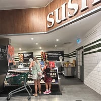 Sushi Business in Australia\'s top supermarket image