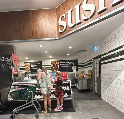 Sushi Business in Australia\'s top supermarket