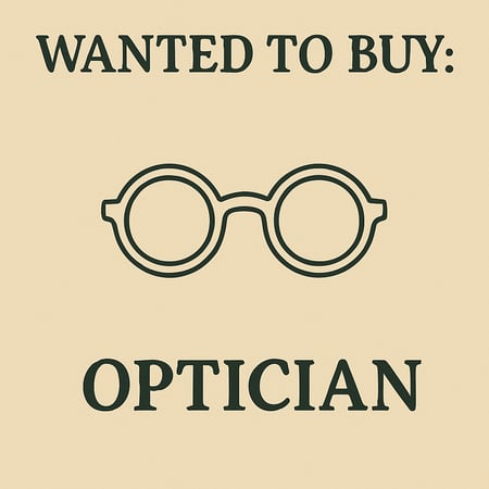 WANTED: Optician in Australia - Buyer Ready