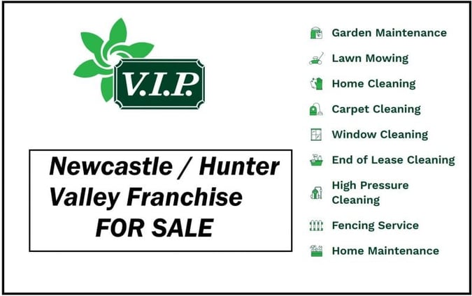 VIP HOME SERVICES ESTABLISHED FRANCHISE | NEWCASTLE & HUNTER NSW