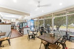 Cafe in the middle of a booming retail HUB