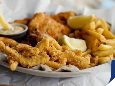 Fish & Chips Run Under Management Big Potential Busy Train Station CBD Sydney image