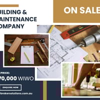 SALE! Building & Maintenance Company image