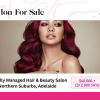 Fully Managed Hair & Beauty Salon  Northern Suburbs, Adelaide image