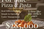 For Sale: Thriving Pizza & Pasta Restaurant  $285,000 + Stock