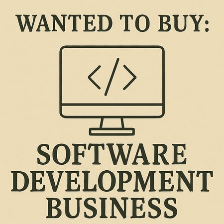 WANTED: Software Development Business in Australia - Buyer Ready