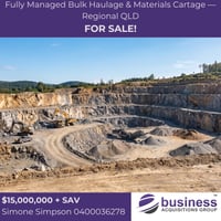 Fully Managed Bulk Haulage & Materials Cartage  Regional QLD image