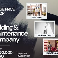 HUGE PRICE DROP! Building & Maintenance Company image