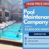MASSIVE PRICE DROP! Pool Maintenance Company image