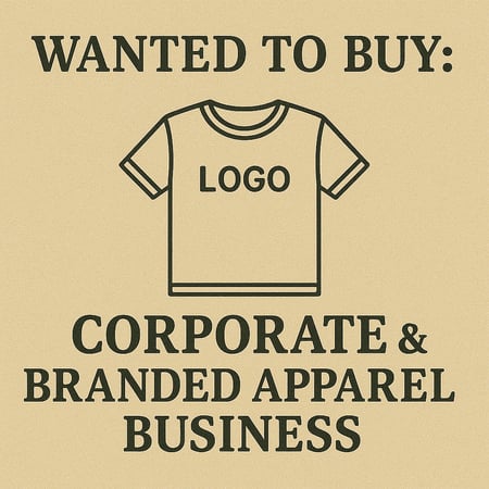 WANTED: Corporate & Branded Apparel Business in Australia - Buyer Ready