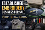 Established Embroidery Flexible, Fully Equipped & Ready to Go