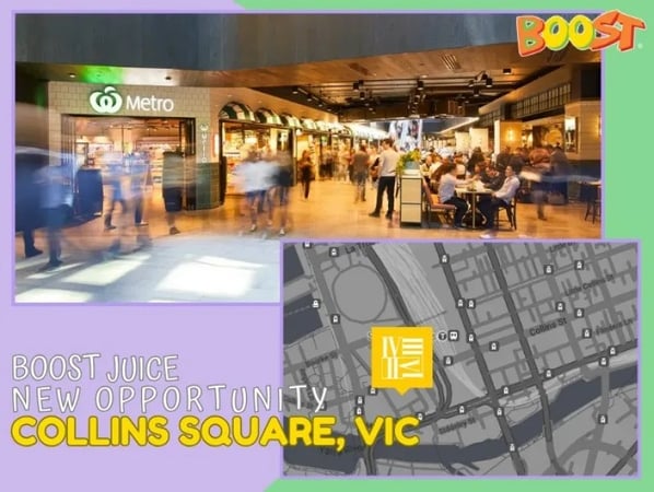 Taking Expressions For Interest- Boost Juice At Collins Square, Vic!
