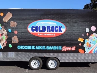 Cold Rock Mobile Van - No Rent, High Margins image