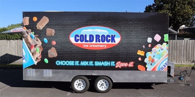 Cold Rock Mobile Van - No Rent, High Margins