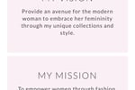 Online Fashion Business: Website Ready for New Vision