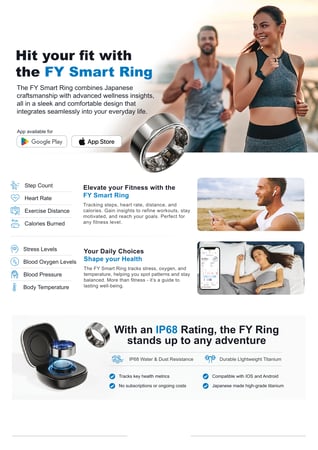 Smart Ring - wearable health technology primary image