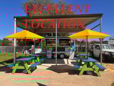 High profit    Fixed Food Van  Short Hours image