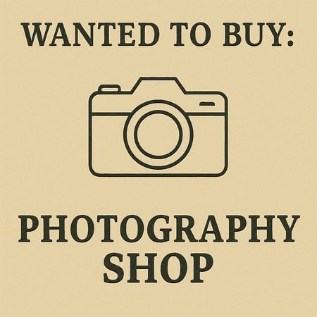 WANTED: Photography Shop in Australia - Buyer Ready