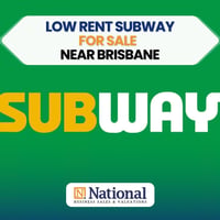 Low Rent Subway for Sale in Southeast Brisbane | Under Management image