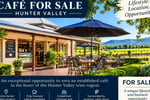 Live the Hunter Valley Lifestyle  Established Licensed Cafe Business For Sale