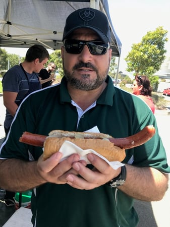 German Sausage Market Stall