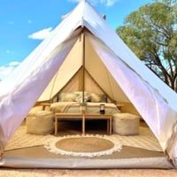 Luxury camping hire business creates unique glamping experience and getaways on the Central Coast NS image