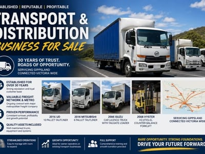 Photo of Transport & Distribution business for sale