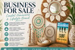 Coastal Lifestyle Business New Retail Showroom & High Margins