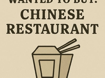 WANTED: Chinese Restaurant in Australia - Buyer Ready image