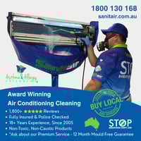 Sanitair Gold Coast Central Franchise Resale $80,000+gst, Tools, Equip, training image