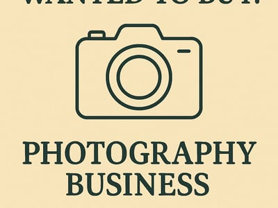 WANTED: Photography Business in Australia - Buyer Ready image