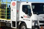 Gas cylinder delivery service with potential