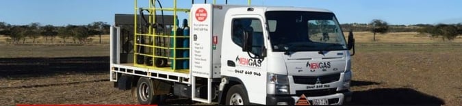 Gas cylinder delivery service with potential