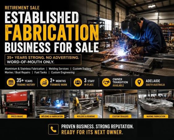 Established Engineering & Fabrication Business | 35+ Years