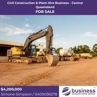 Civil Construction & Plant Hire Business - Central Queensland image