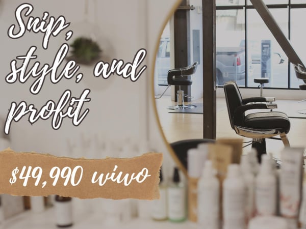 Snip, style, and step into success