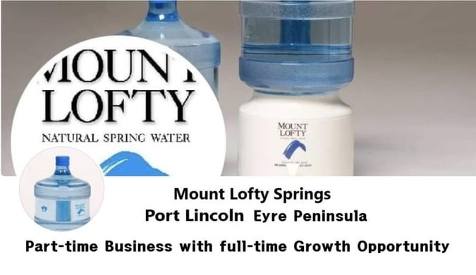 Mt Lofty Springs Long-Established Spring Water Distribution Business