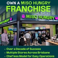 High-Growth Miso Hungry Franchise For Sale - QLD - Full Franchisor & Marketing Support - Complete Training - Proven Model - Scalable - Investment: $30 image