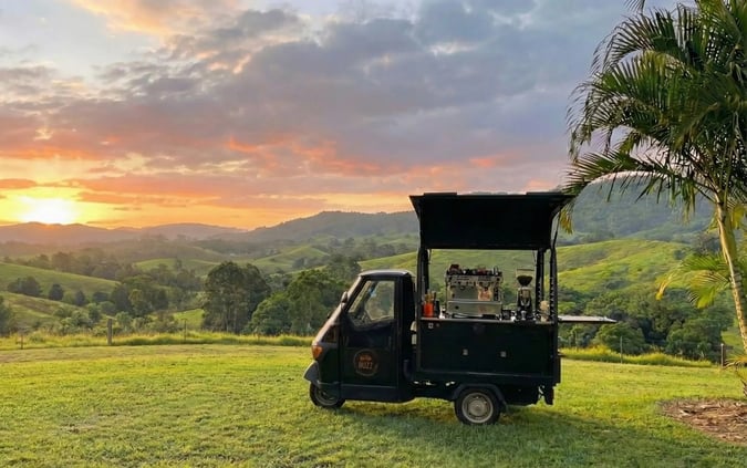 Piaggio Ape Tuk-Tuk Coffee Business | Byron Bay