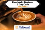 Freehold & Business - Cafe & Sandwich Shop for Sale Sydney| 5-Day Trading