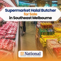 Supermarket Halal Butcher for Sale in Southeast Melbourne | Strong Sales image