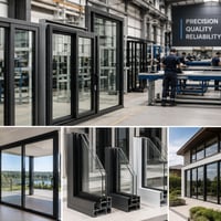 ALUMINIUM WINDOWS & DOORS MANUFACTURING image